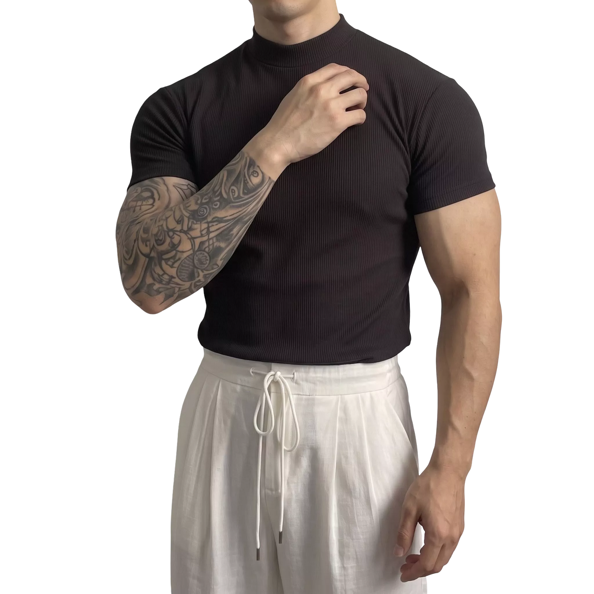 The Modern Mock Neck T-Shirt