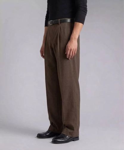 Wide-Leg Trousers - Alex Shogun Men's Clothes
