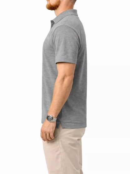 The Monaco Piqué Polo Shirt - The Monaco Piqué Polo Shirt Alex Shogun Men's Clothes