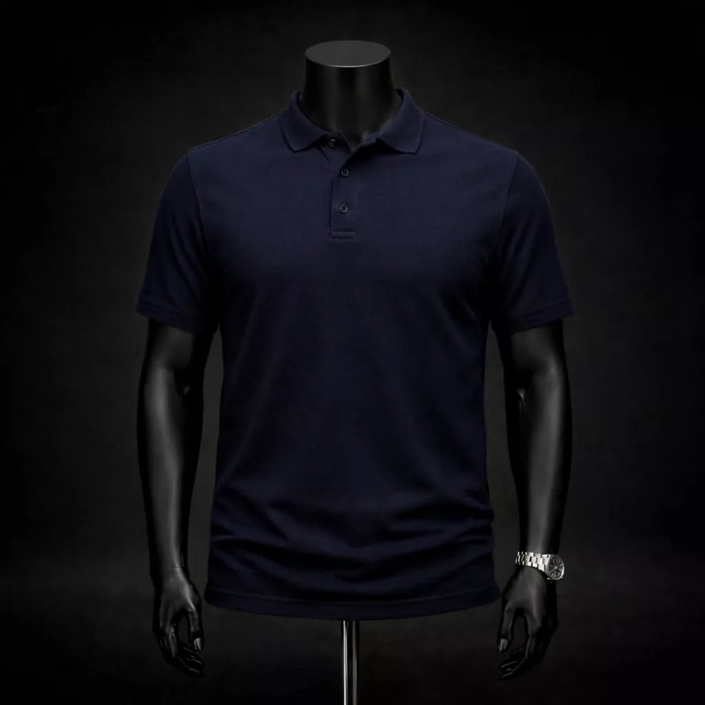The Monaco Piqué Polo Shirt - The Monaco Piqué Polo Shirt Alex Shogun Men's Clothes