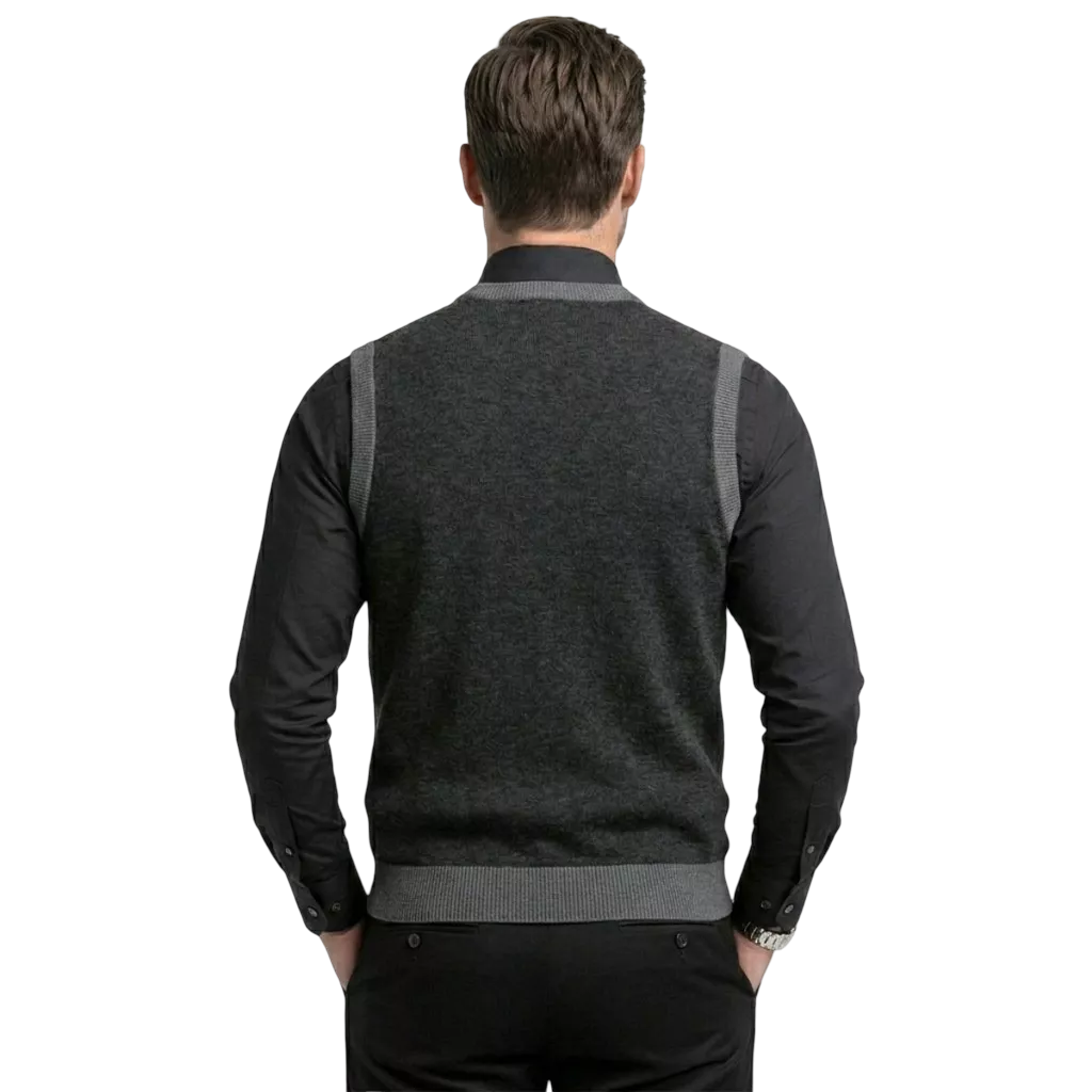 The Noir Essential Vest - The Noir Essential Vest Alex Shogun Men's Clothes
