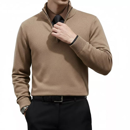 The Malvern Quarter-Zip Sweatershirt - The Malvern Quarter-Zip Sweatershirt Alex Shogun Men's Clothes