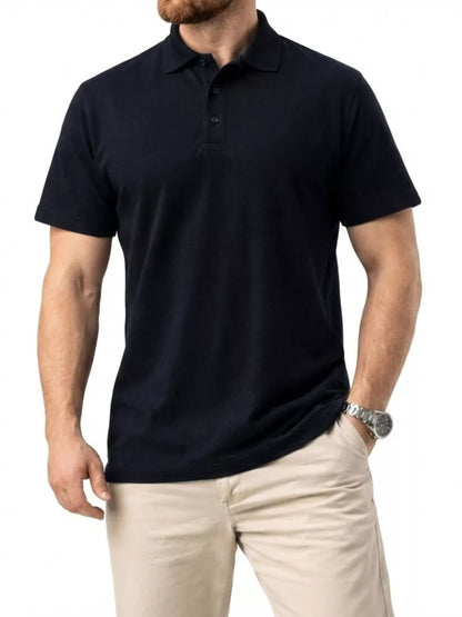 The Monaco Piqué Polo Shirt - The Monaco Piqué Polo Shirt Alex Shogun Men's Clothes