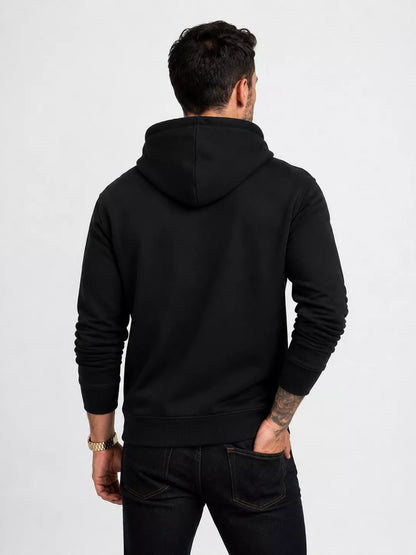 Organic Cotton Full Zip Hoodie - Organic Cotton Full Zip Hoodie for Men | Heavyweight | AlexShogun Alex Shogun Men's Clothes