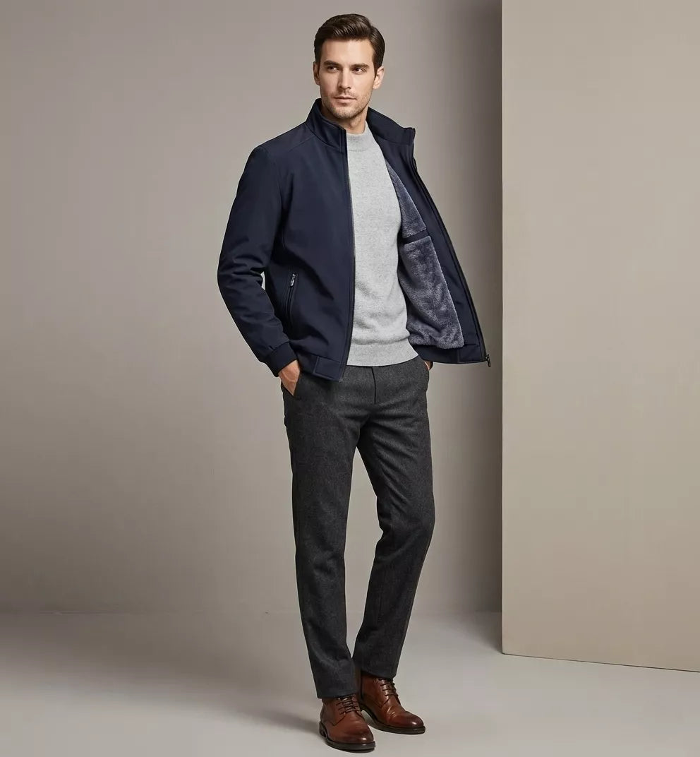 Kensington Stand Collar Jacket - Kensington Stand Collar Jacket Alex Shogun Men's Clothes
