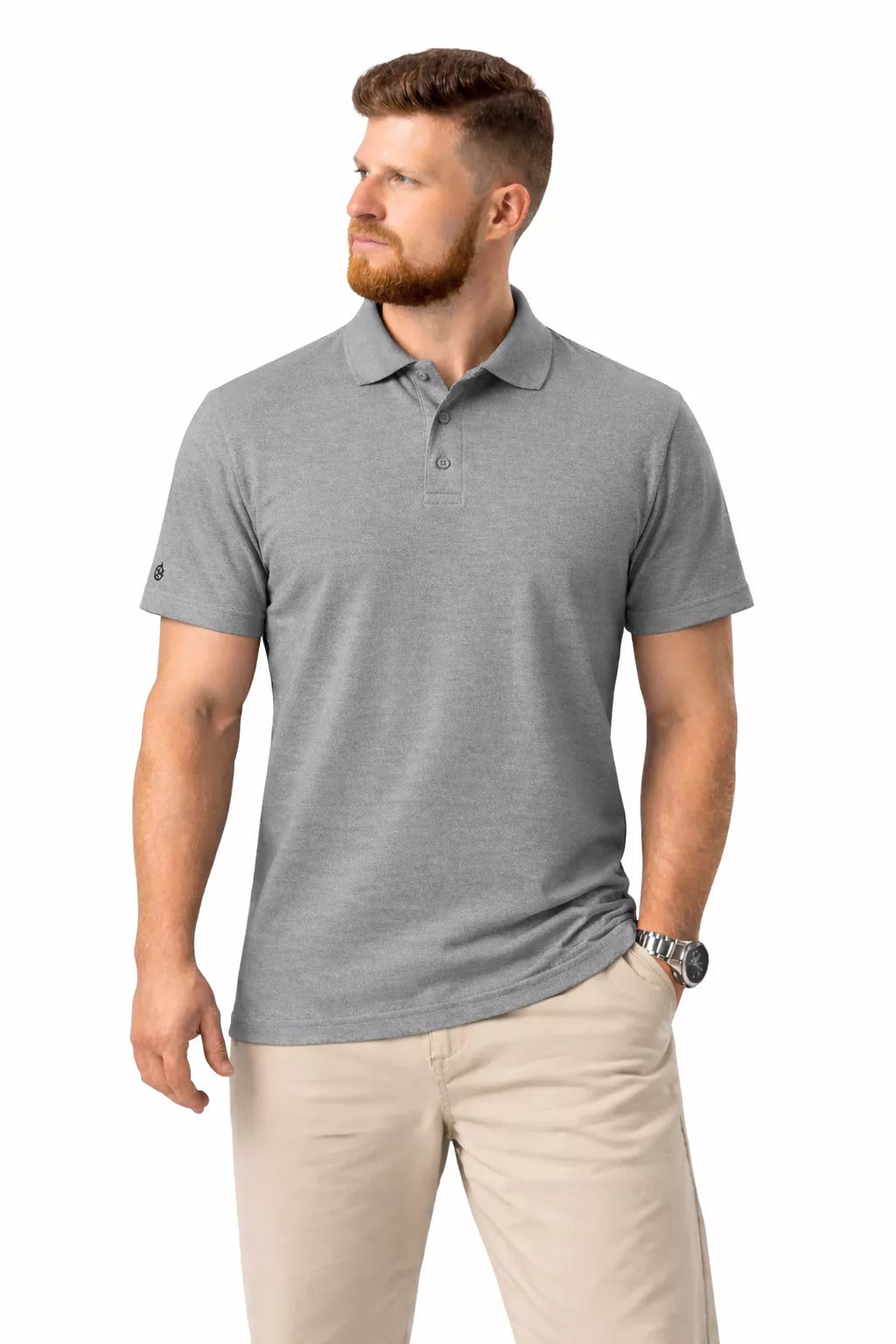 The Monaco Piqué Polo Shirt - The Monaco Piqué Polo Shirt Alex Shogun Men's Clothes