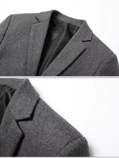 Kingsman Wool Blazer - Kingsman Wool Blazer Alex Shogun Men's Clothes