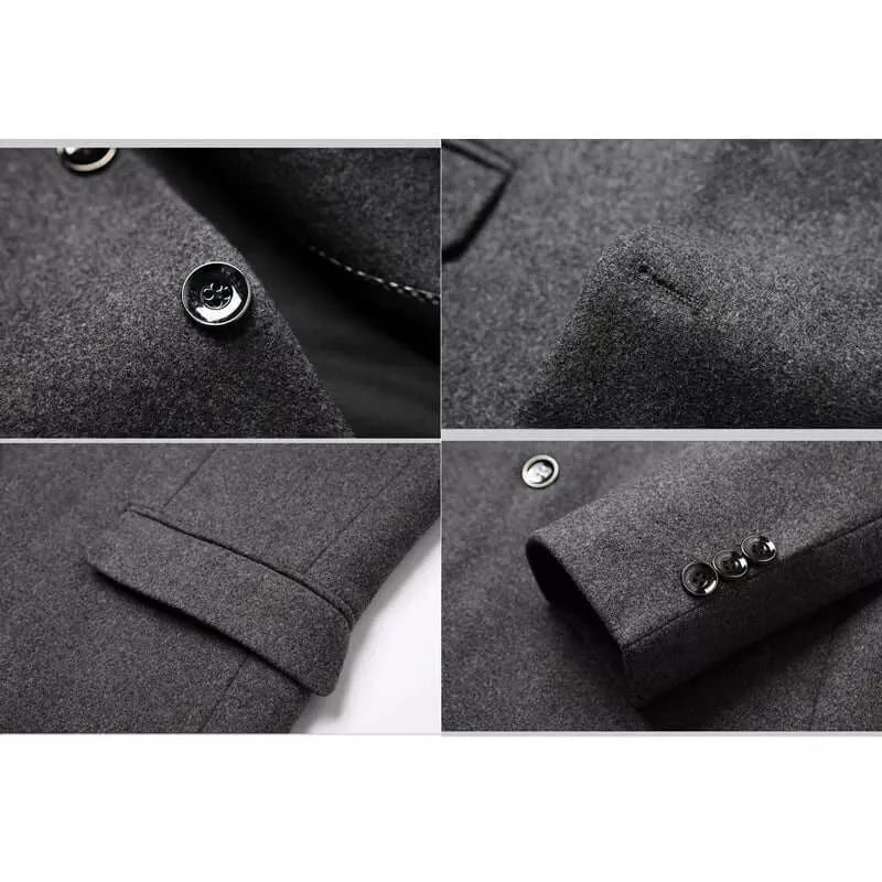 Kingsman Wool Blazer - Kingsman Wool Blazer Alex Shogun Men's Clothes