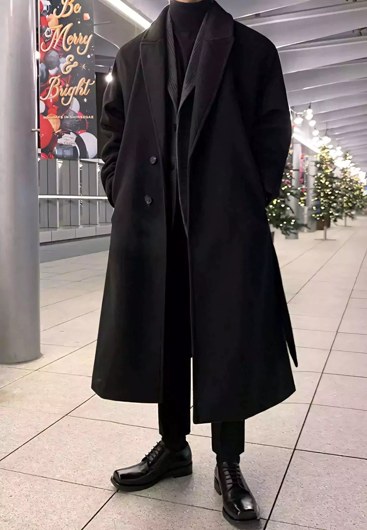 Single-Breasted Wool Coat - Shop Men's Single-Breasted Wool Coat | Warm, Stylish Winter Outerwear Alex Shogun Men's Clothes