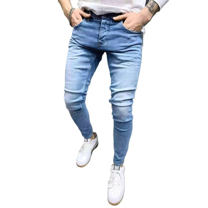 Alexshogun Skinny Jeans - Skinny Jeans: All-Day Comfort & Sleek Style | Soft & Slim Fit Jeans Alex Shogun Men's Clothes