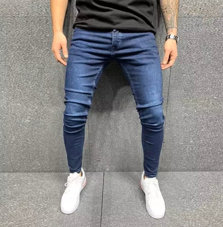 Alexshogun Skinny Jeans - Skinny Jeans: All-Day Comfort & Sleek Style | Soft & Slim Fit Jeans Alex Shogun Men's Clothes