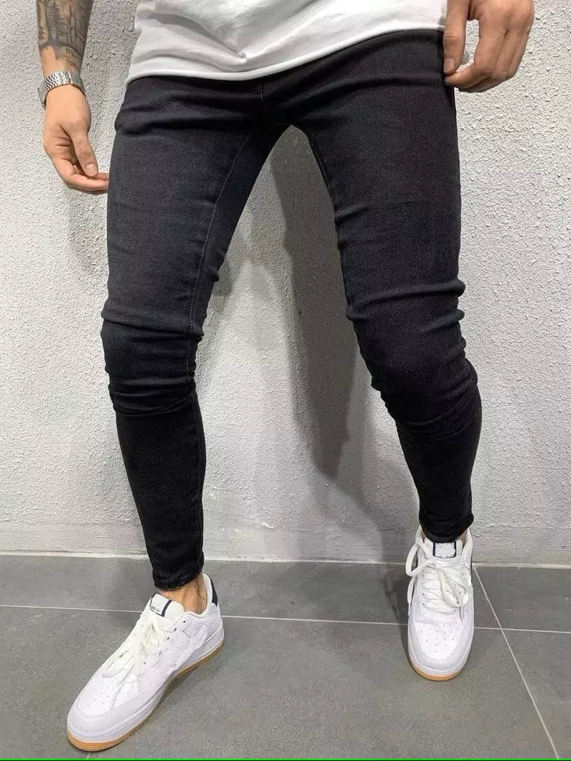 Alexshogun Skinny Jeans - Skinny Jeans: All-Day Comfort & Sleek Style | Soft & Slim Fit Jeans Alex Shogun Men's Clothes