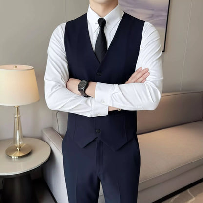 The Apex Tailored Vest - The Apex Tailored Vest Alex Shogun Men's Clothes