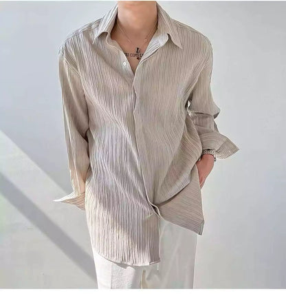 Kyoto Luxe Shirt - Kyoto Luxe Dress Shirt – Stylish Men's Dress Shirt | Timeless Elegance Alex Shogun Men's Clothes