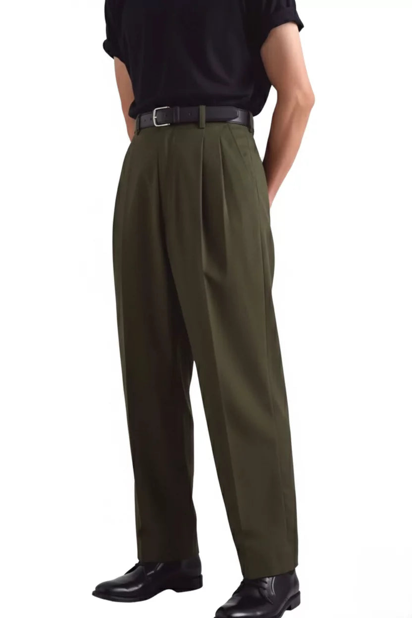 The Napoli High-Waist Pants - The Napoli High-Waist Pants Alex Shogun Men's Clothes