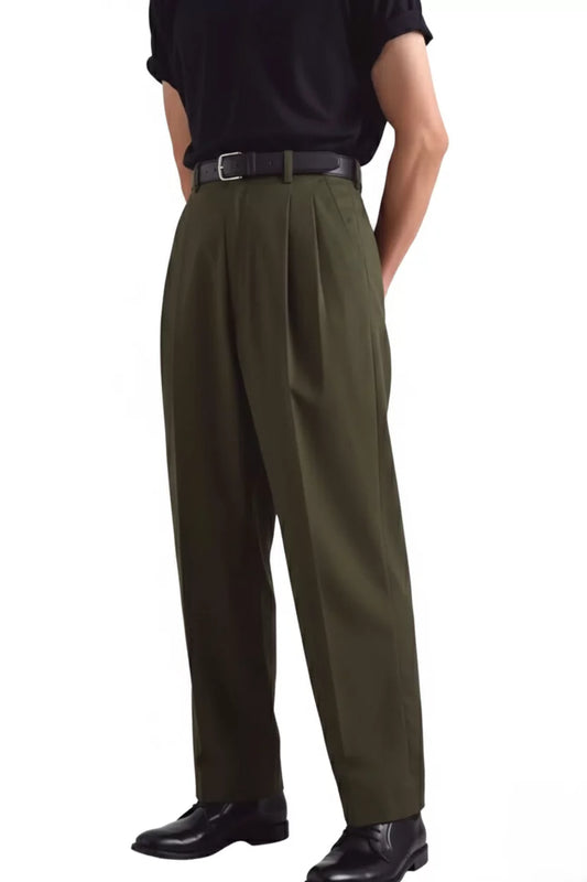 The Napoli High-Waist Pants - The Napoli High-Waist Pants Alex Shogun Men's Clothes