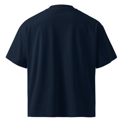 Heavyweight Oversized Mock-Neck T-Shirt - Men's Heavyweight Mock Neck T-Shirt | Dark Aesthetic | Alex Shogun Alex Shogun Men's Clothes