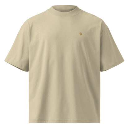 Heavyweight Oversized Mock-Neck T-Shirt - Men's Heavyweight Mock Neck T-Shirt | Dark Aesthetic | Alex Shogun Alex Shogun Men's Clothes