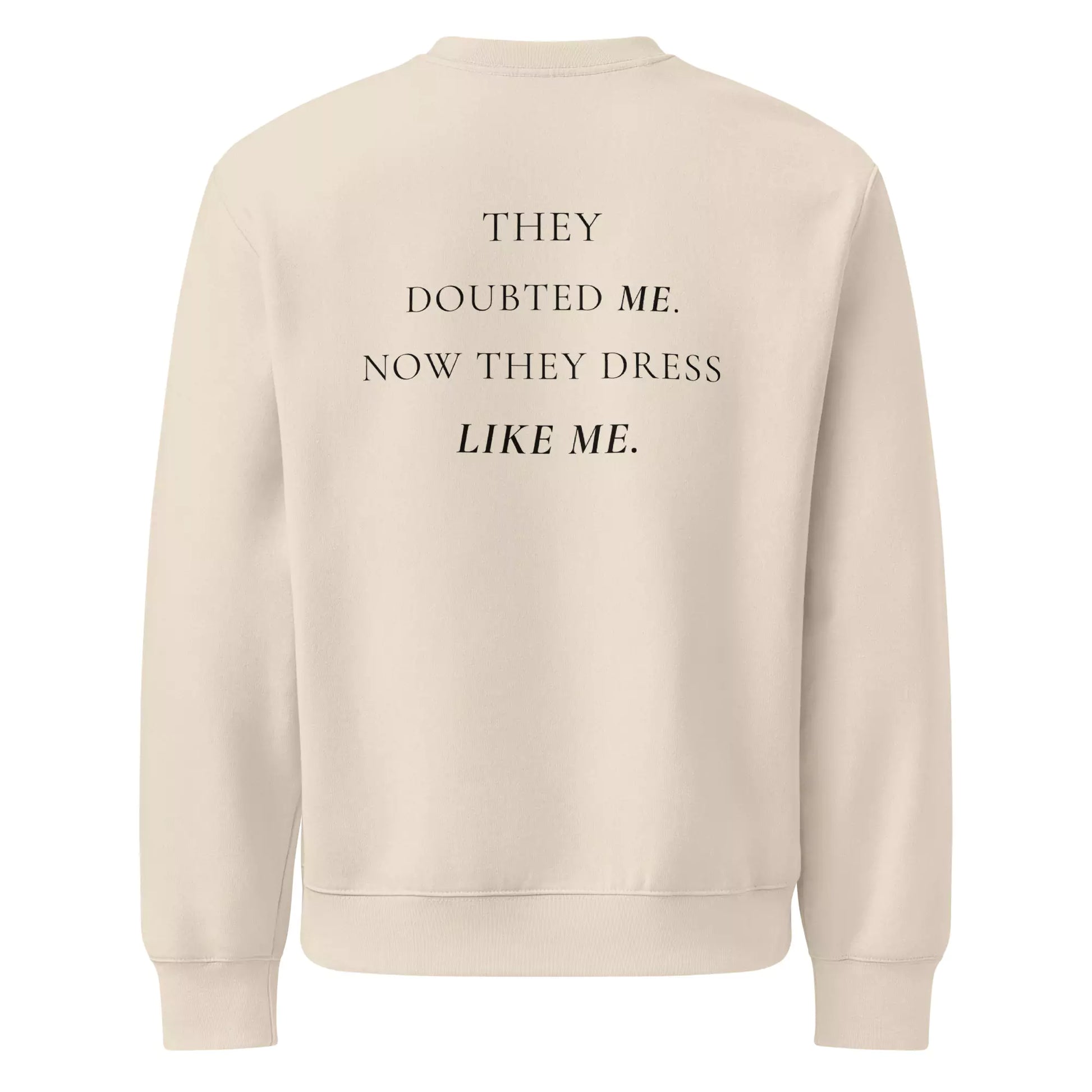 They Follow Me Oversized Sweatshirt - They Follow Me Oversized Sweatshirt | Heavyweight Streetwear Alex Shogun Men's Clothes