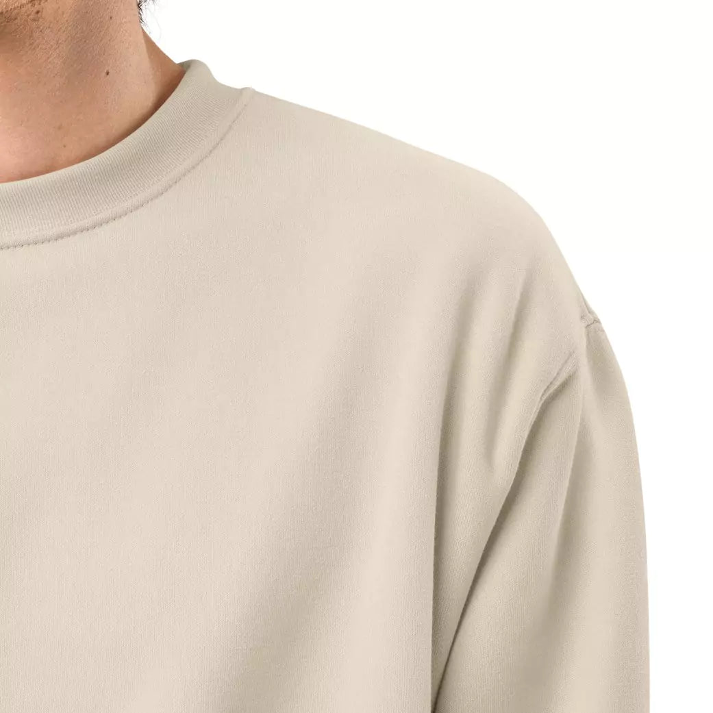 They Follow Me Oversized Sweatshirt - They Follow Me Oversized Sweatshirt | Heavyweight Streetwear Alex Shogun Men's Clothes