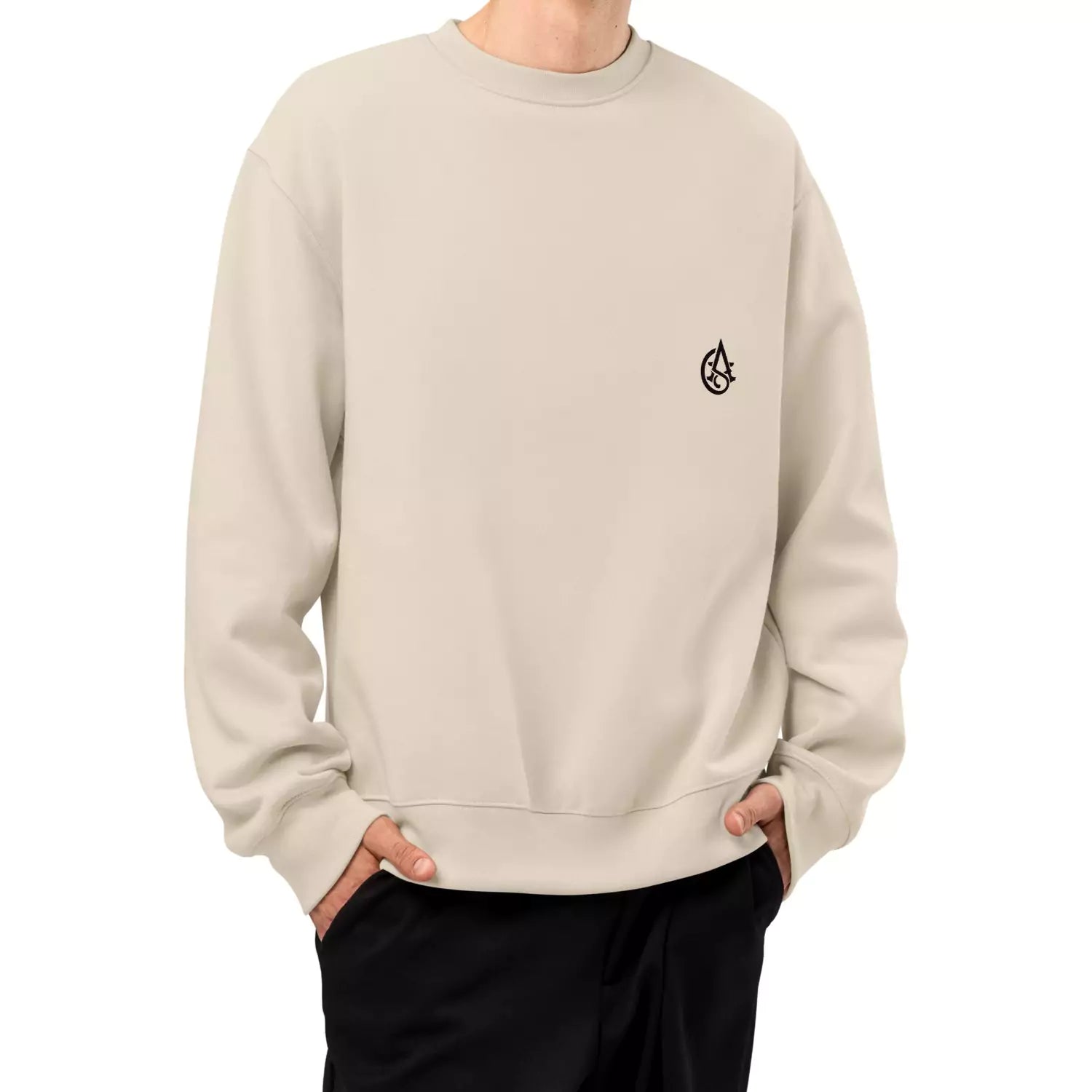 They Follow Me Oversized Sweatshirt - They Follow Me Oversized Sweatshirt | Heavyweight Streetwear Alex Shogun Men's Clothes