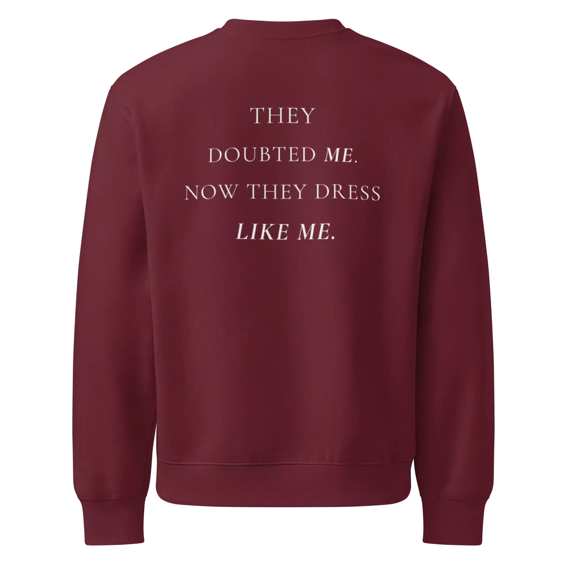They Follow Me Oversized Sweatshirt - They Follow Me Oversized Sweatshirt | Heavyweight Streetwear Alex Shogun Men's Clothes