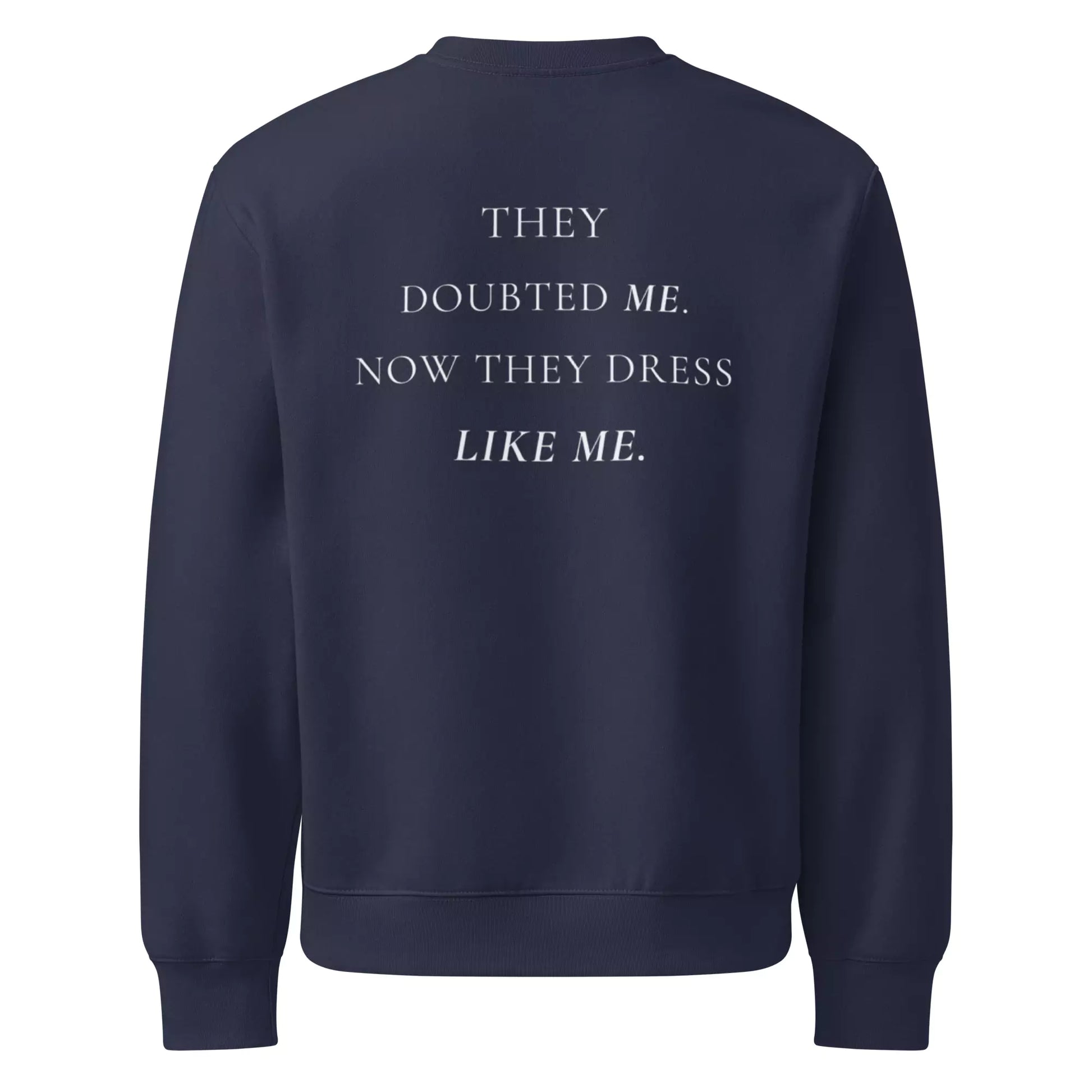 They Follow Me Oversized Sweatshirt - They Follow Me Oversized Sweatshirt | Heavyweight Streetwear Alex Shogun Men's Clothes