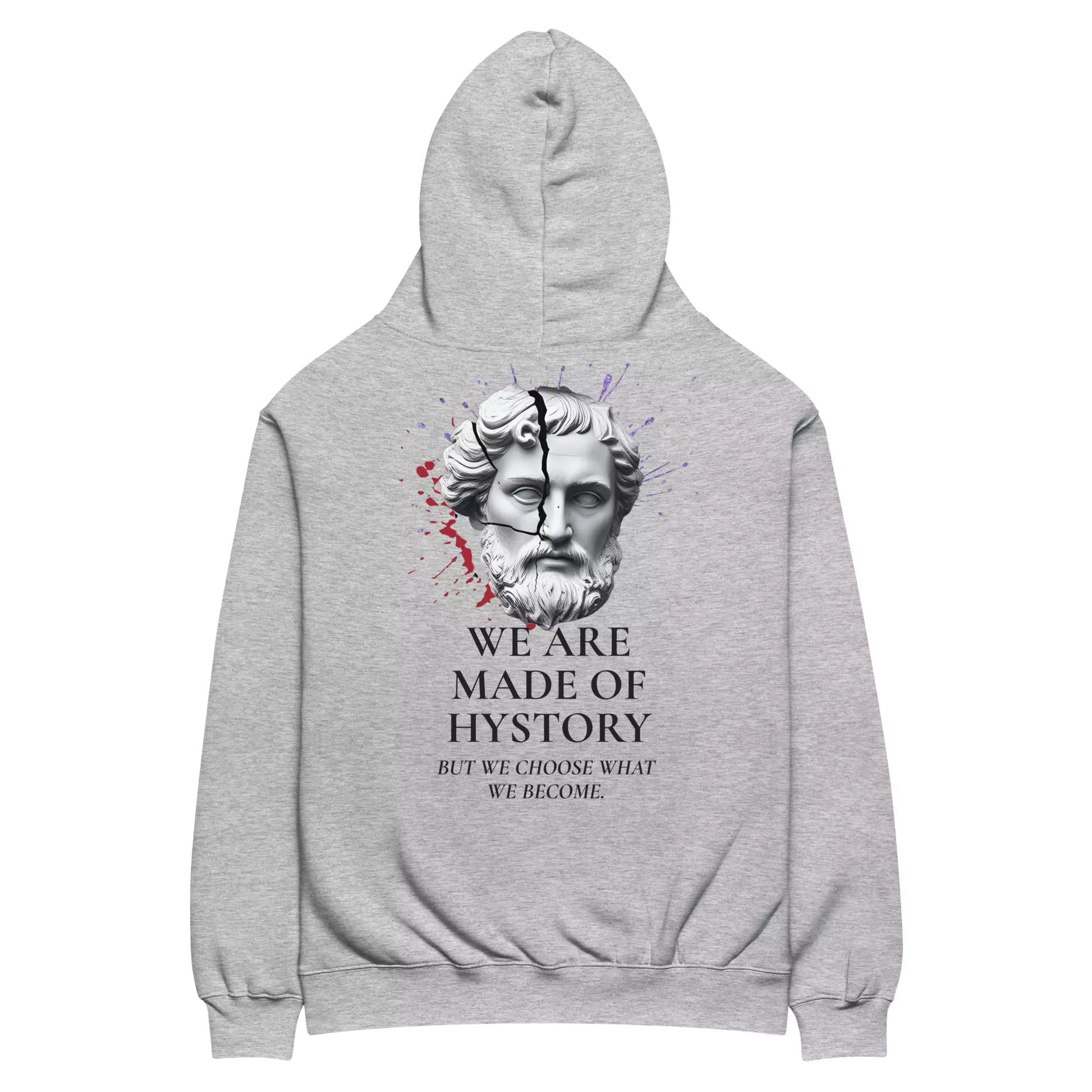 Oversized Hoodie – We Are Made of History - Alex Shogun Oversized Legacy Hoodie – We Are Made of History Alex Shogun Men's Clothes