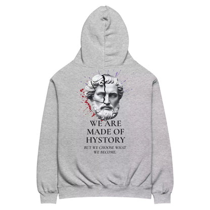 Oversized Hoodie – We Are Made of History - Alex Shogun Oversized Legacy Hoodie – We Are Made of History Alex Shogun Men's Clothes