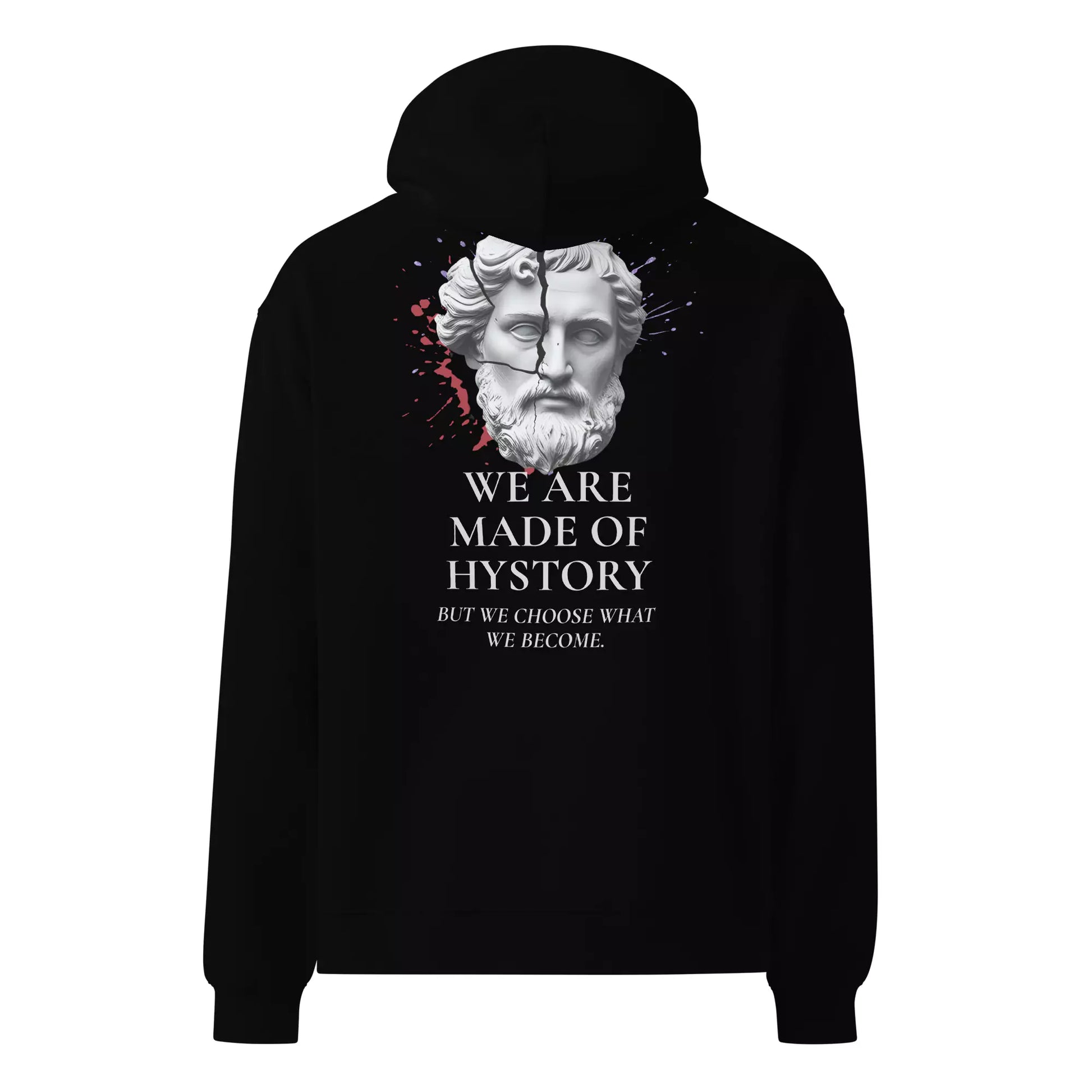 Oversized Hoodie – We Are Made of History - Alex Shogun Oversized Legacy Hoodie – We Are Made of History Alex Shogun Men's Clothes