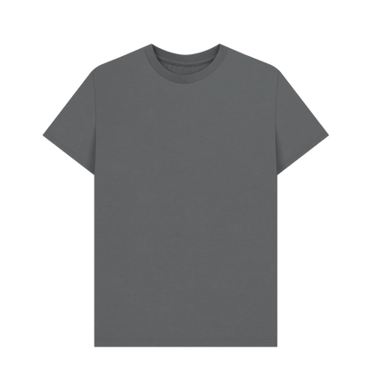 Slate Grey Printed T-shirt Front