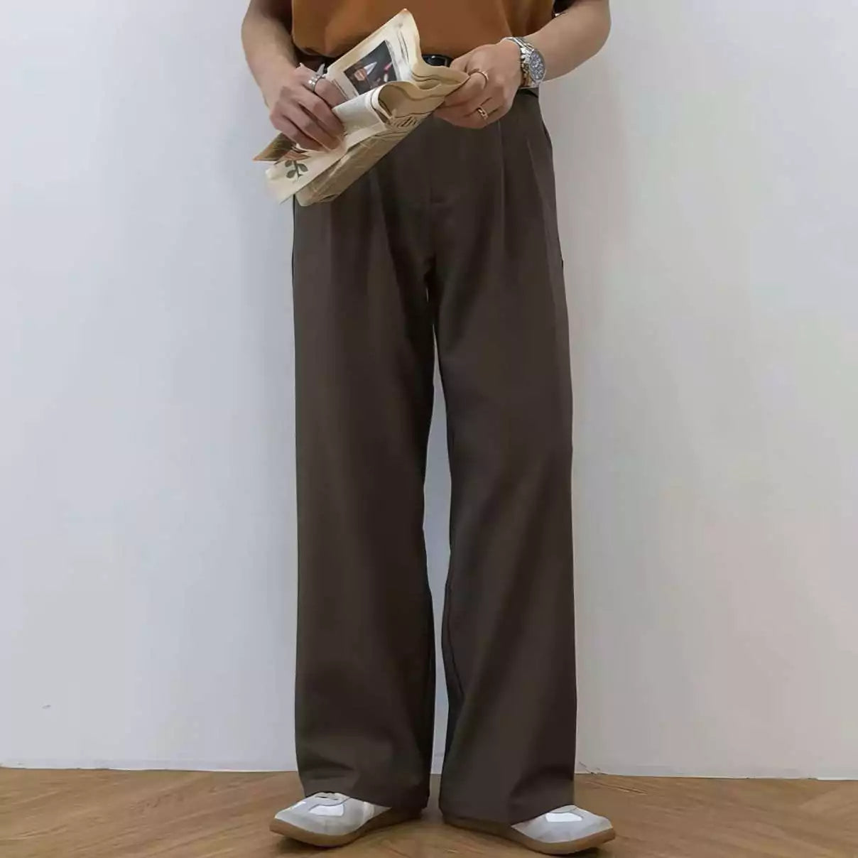 Vintage-Comfort High-Waisted Wide Leg Pants -  #  pants High-quality Comfortable All Seasons Flex Wide-Leg Dress Pants! 