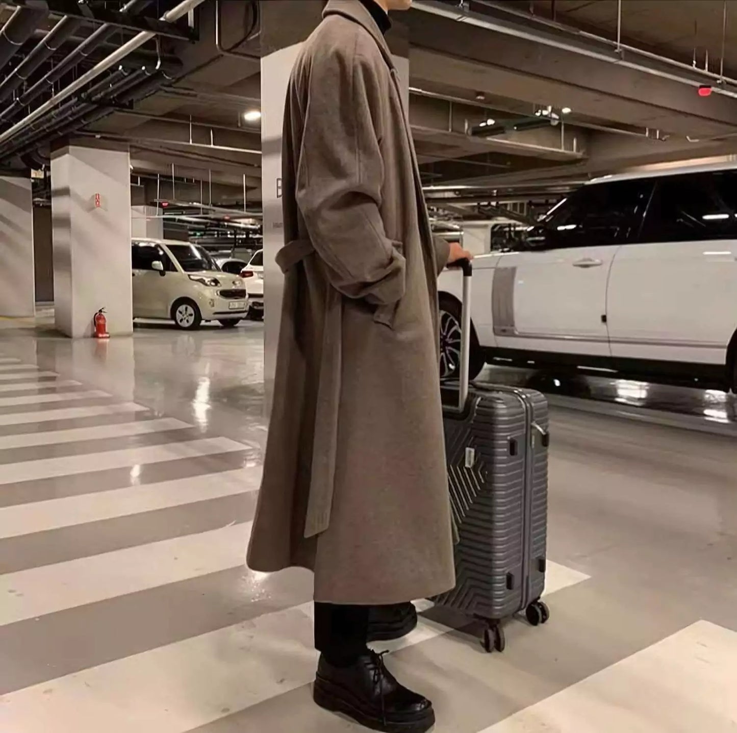 Single-Breasted Coat AlexShogun - Single-Breasted Coat AlexShogun Alex Shogun Men's Clothes