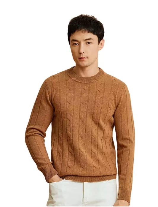 Pure Wool Knitted Sweater -  #  Top Shop Wool Knitted Sweater - Warm, Stylish & Comfortable  The perfect blend of warmth and sophistication with Wool Knitted Sweater. Made from premium wool, this sweater is ideal for timeless style and comfort!